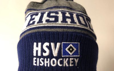 Mütze HSV Eishockey mit Stick, ab 30 Stück, ab 14,95€